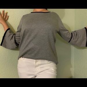 🌸YAIRA Grey Beautiful Elegant Delicate Sweater